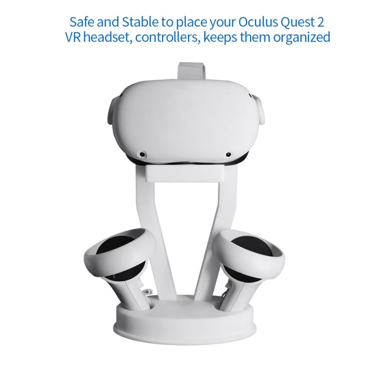 Estante de almacenamiento de escritorio con soporte JYS-OC002 VR para Oculus Quest 2, JYS-OC002 White, JYS-OC002 Black