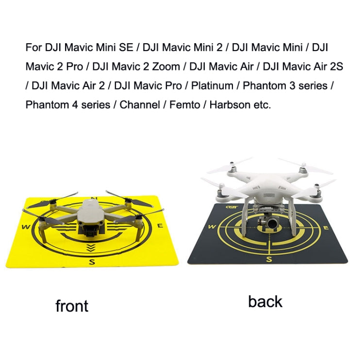 Almohadilla de aterrizaje de doble cara para fotografía aérea al aire libre para DJI Mavic 3 / Air 2 / Air 2S