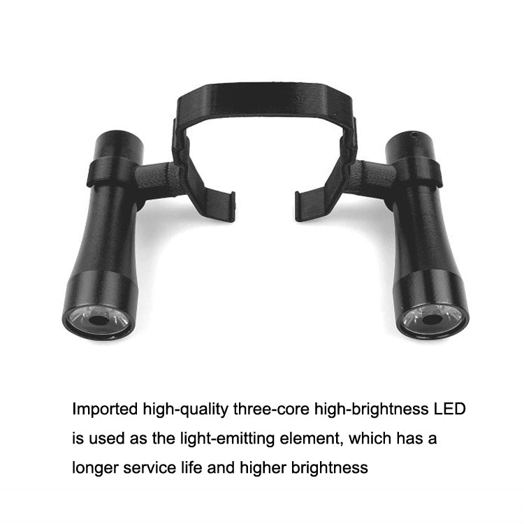 UAV LED Luz de relleno Visión frontal Luz nocturna Reflector para DJI Mavic Pro