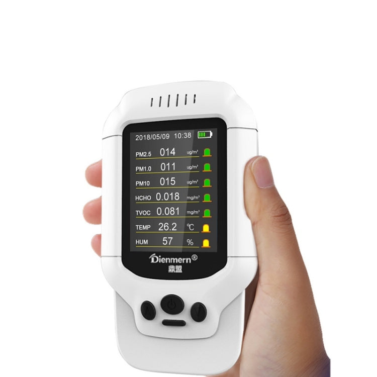 Detector de TVOC de formaldehído PM2.5 Probador de polvo, DM502