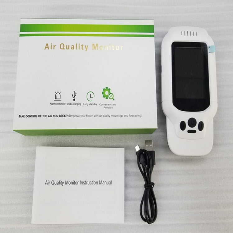 Detector de TVOC de formaldehído PM2.5 Probador de polvo, DM502