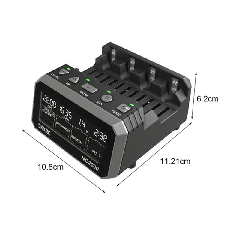 Analizador de cargador de batería multifunción SKYRC NC2200, EU Plug, US Plug
