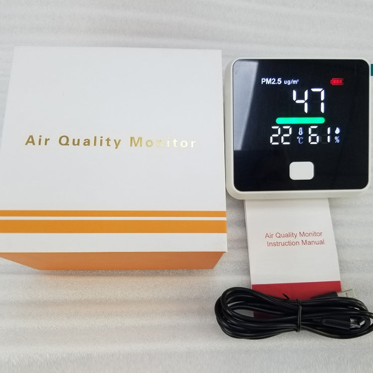 DM103B Temperatura Humedad Polvo PM2.5 Detector de calidad del aire