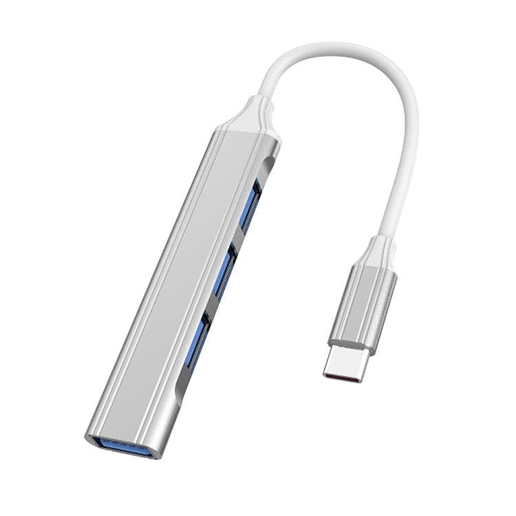 2 piezas de acoplamiento ampliado multifuncional, especificaciones:, Type-C/USB-C 3.0 (Silver), Type-C/USB-C 3.0 (Gray), Type-C/USB-C 3.0 (Pink), USB 3.0 (Silver), USB 3.0 (Gray), USB 3.0 (Pink)