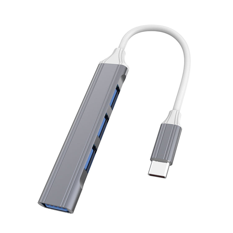 2 piezas de acoplamiento ampliado multifuncional, especificaciones:, Type-C/USB-C 3.0 (Silver), Type-C/USB-C 3.0 (Gray), Type-C/USB-C 3.0 (Pink), USB 3.0 (Silver), USB 3.0 (Gray), USB 3.0 (Pink)