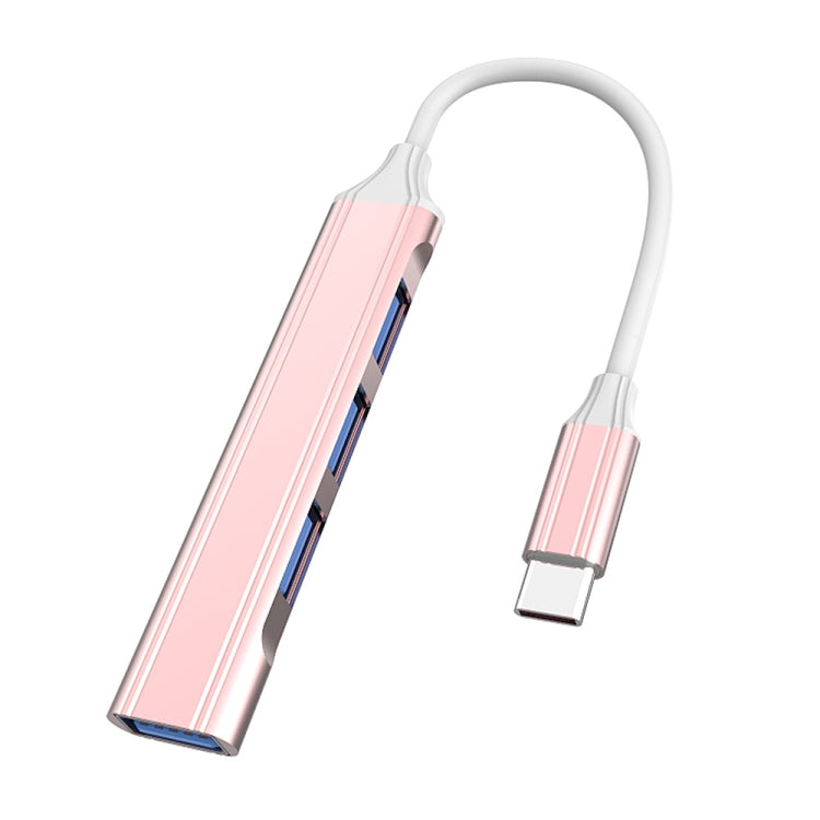 2 piezas de acoplamiento ampliado multifuncional, especificaciones:, Type-C/USB-C 3.0 (Silver), Type-C/USB-C 3.0 (Gray), Type-C/USB-C 3.0 (Pink), USB 3.0 (Silver), USB 3.0 (Gray), USB 3.0 (Pink)