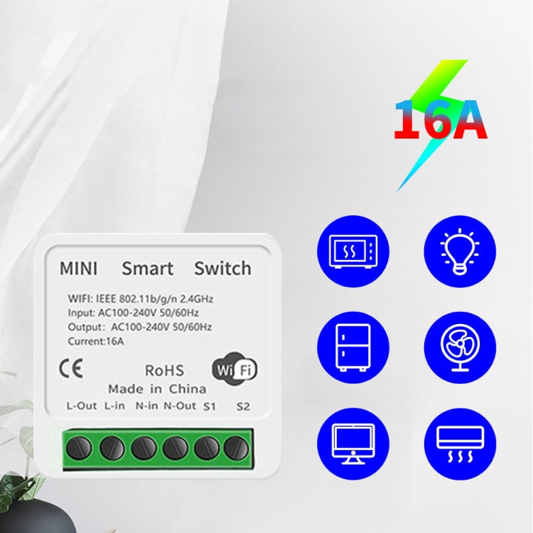 003 Aplicación WiFi Control remoto por voz Interruptor inteligente, Smart Switch