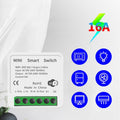 003 Aplicación WiFi Control remoto por voz Interruptor inteligente, Smart Switch