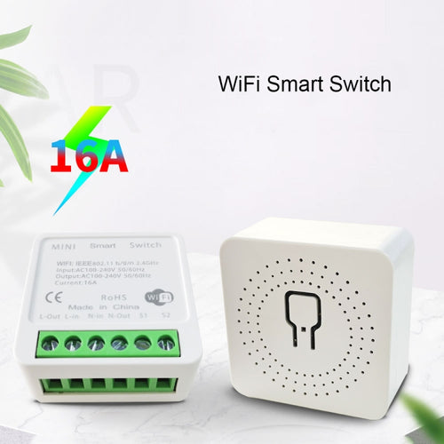 003 Aplicación WiFi Control remoto por voz Interruptor inteligente, Smart Switch