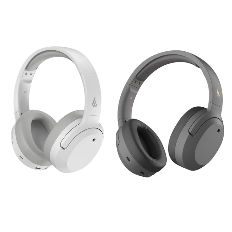 Edifier W820NB Auriculares inalámbricos Bluetooth con cancelación de ruido para deportes y música, W820NB White, W820NB Grey