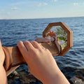 Regalo de juguete de caleidoscopio giratorio de madera DIY para niños, Kaleidoscope
