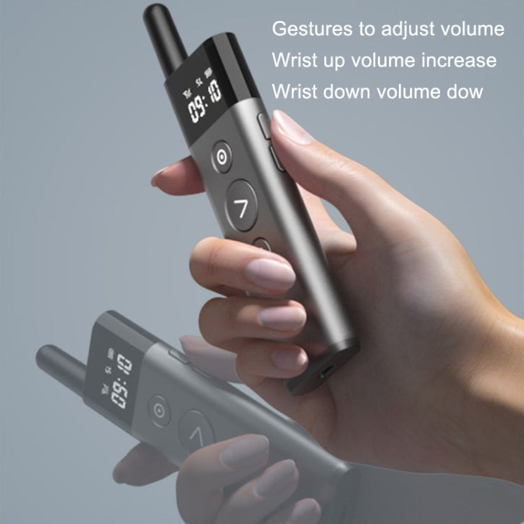 ASiNG A10 Green Light PPT Page Turning Pen Remote Control Presentation Pen, Capacidad:, A10 128M (Gray), A10 32G (Gray)