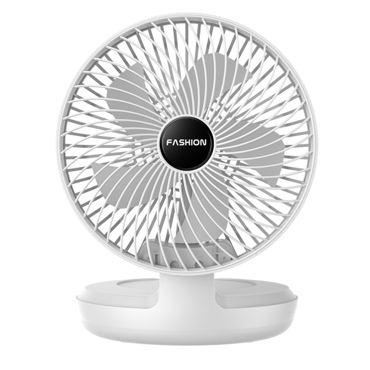 Ventilador pequeño portátil plegable para el hogar de escritorio de oficina, 8 inch White, 8 inch Green