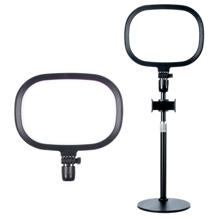 S20 Anillo LED Luz de relleno en vivo Selfie Fotografía Luz de belleza de pantalla completa, estilo:, Single Light, Single Light + Stand