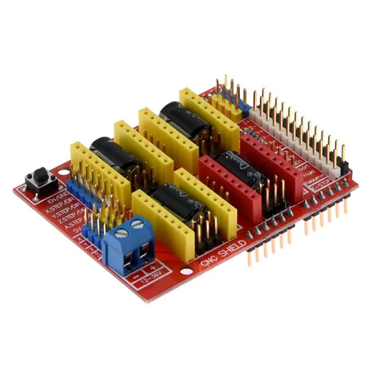 Accesorios para impresoras 3D CNC V3 + UNO R3 Versión mejorada + Controlador A4988 + Motor paso a paso, Kit