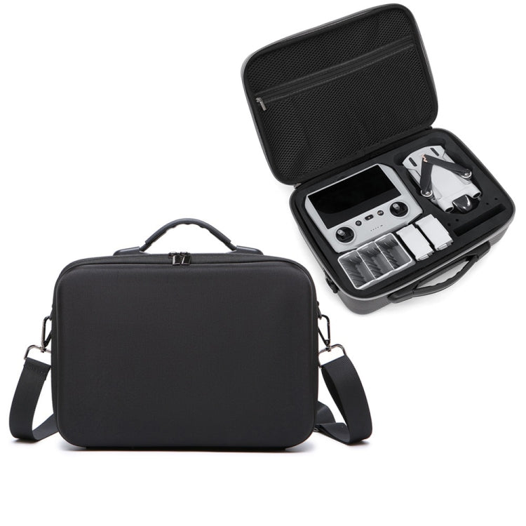 Maleta Mochila Messenger Bag Organizador para DJI MINI 3 PRO, Nylon Black, Pu Diamond Pattern