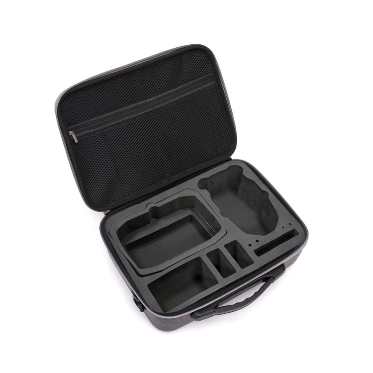 Maleta Mochila Messenger Bag Organizador para DJI MINI 3 PRO, Nylon Black, Pu Diamond Pattern