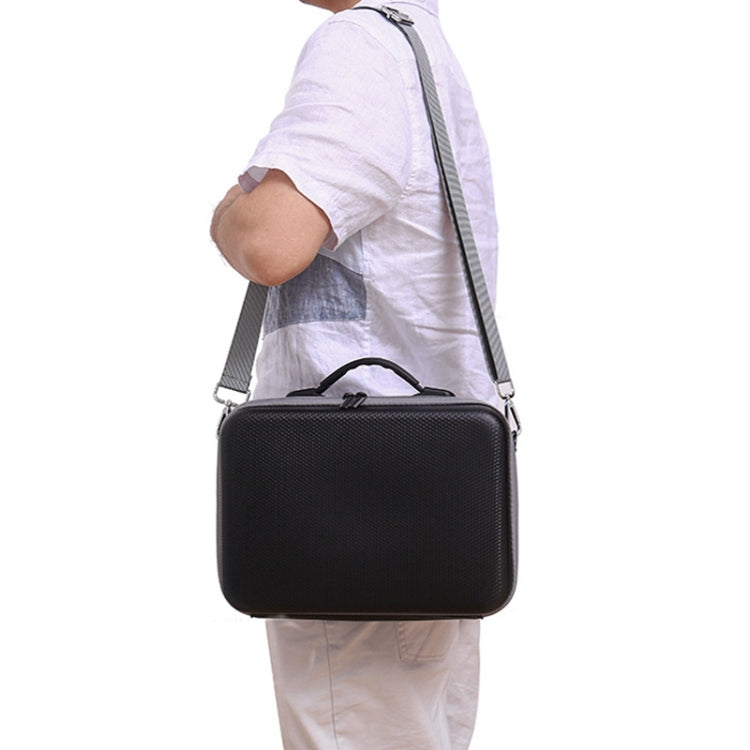Maleta Mochila Messenger Bag Organizador para DJI MINI 3 PRO, Nylon Black, Pu Diamond Pattern