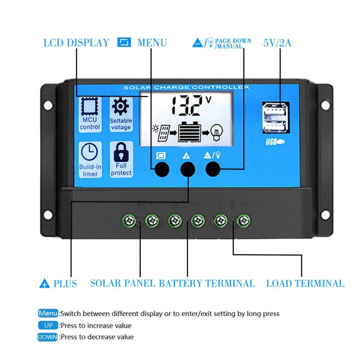 Inversor de sistema de energía solar 30A Controlador + Panel solar de 18W 12V, Especificación:, Black 12V To 110V, Black 12V To 220V, Yellow 12V To 110V, Yellow 12V To 220V