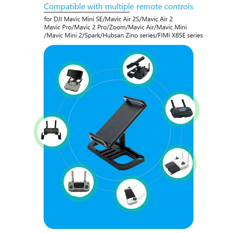 Soporte para control remoto de drones Clip de soporte extendido para tableta, With Lanyard & 8 Pin Line, With Lanyard & Type-C Line, With Lanyard & Micro USB Line, With Lanyard, Only Bracket