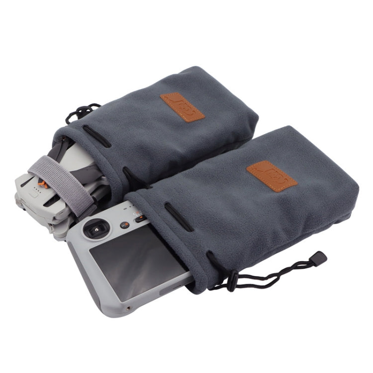 Bolsa de almacenamiento CQT bolsa de franela gruesa para DJI Mini 3 Pro, especificación:, 1 PC Bag, 2 PCS Bag, 2 PCS Bag+Paddle Tie Band