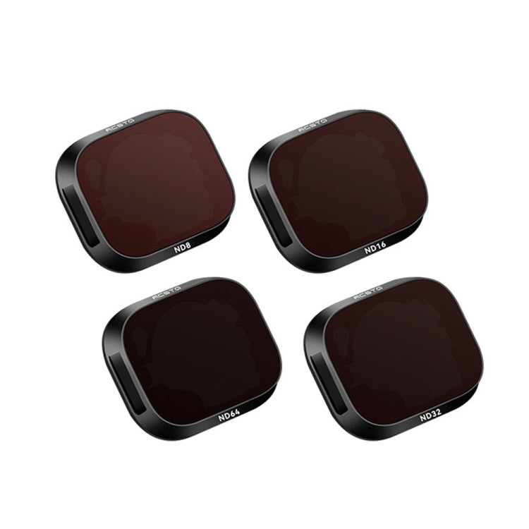 Accesorios de filtro ajustable de aleación de aluminio RCSTQ para DJI Mini 3 Pro, estilo:, UV, CPL, ND8, ND16, ND32, ND64, 4 In 1 Set, 6 In 1 Set