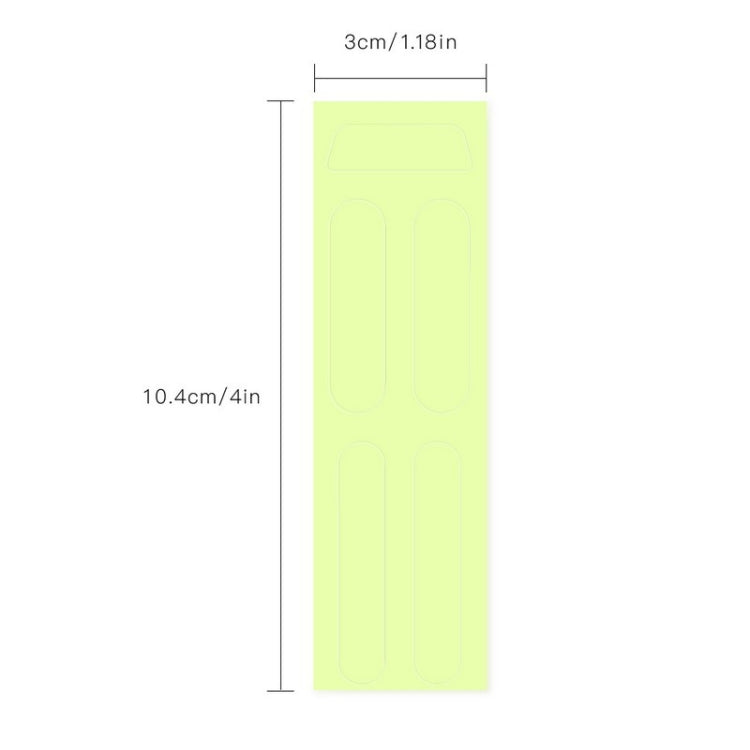2 pegatinas luminosas para DJI Mavic Mini/Mini 3 Pro.