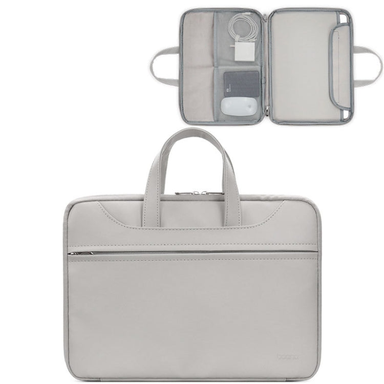 Baona BN-Q006 Bolso de cuero PU con apertura completa para computadora portátil, For 11/12 inches, For 13/13.3/14 inches, For 15/15.6 inches, For 16/17 inches