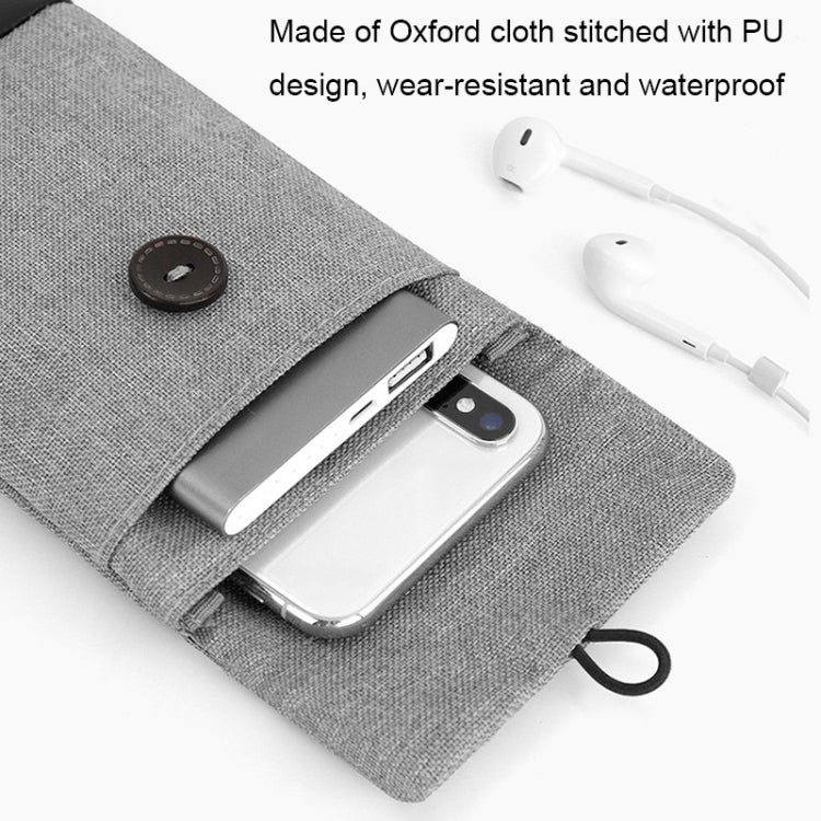 Bolsa protectora impermeable para cable de datos Baona, especificaciones:, Small (Gray), Small (Black), Large (Gray), Large (Black), Hidden Buckle Small (Gray), Hidden Buckle Small (Black), Hidden Buckle large (Gray), Hidden Buckle Large (Black)