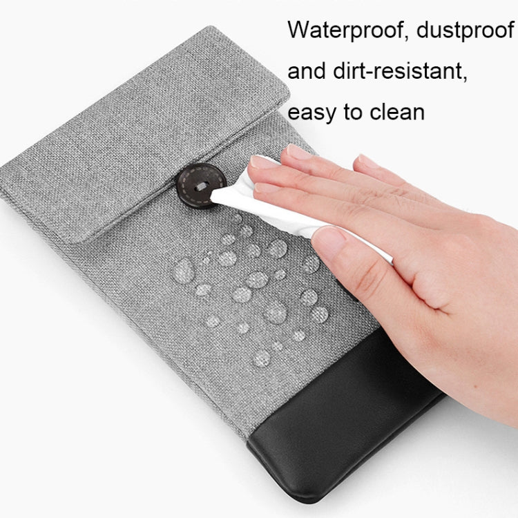 Bolsa protectora impermeable para cable de datos Baona, especificaciones:, Small (Gray), Small (Black), Large (Gray), Large (Black), Hidden Buckle Small (Gray), Hidden Buckle Small (Black), Hidden Buckle large (Gray), Hidden Buckle Large (Black)
