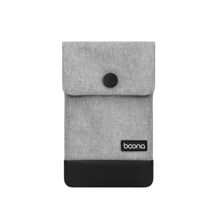 Bolsa protectora impermeable para cable de datos Baona, especificaciones:, Small (Gray), Small (Black), Large (Gray), Large (Black), Hidden Buckle Small (Gray), Hidden Buckle Small (Black), Hidden Buckle large (Gray), Hidden Buckle Large (Black)