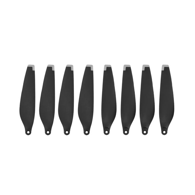8 PCS 6030F Hélices de ala coloridas de bajo ruido de doble cara para DJI Mini 3 Pro, Orange Tip, Silver Tip, White Red, White Blue, White Yellow, Three -color