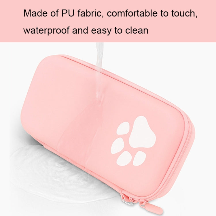 Baona BN-F005 Cat Paw Pattern Cconsole Bolsa de Almacenamiento, For Switch (Pink), For Switch (Green), For Switch (Gradient Color), For Switch Lite (Pink), For Switch Lite (Blue)