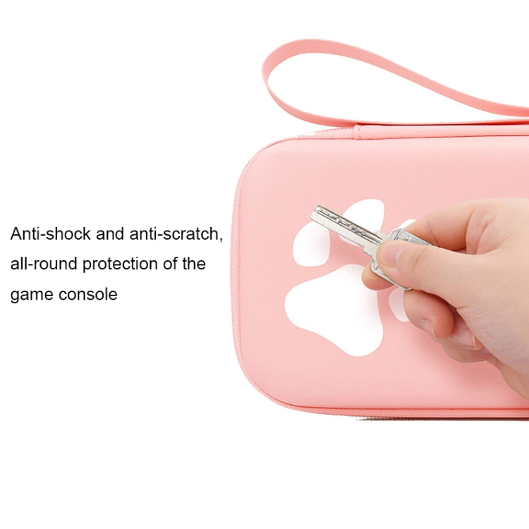 Baona BN-F005 Cat Paw Pattern Cconsole Bolsa de Almacenamiento, For Switch (Pink), For Switch (Green), For Switch (Gradient Color), For Switch Lite (Pink), For Switch Lite (Blue)