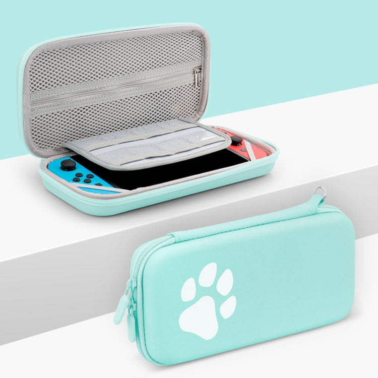 Baona BN-F005 Cat Paw Pattern Cconsole Bolsa de Almacenamiento, For Switch (Pink), For Switch (Green), For Switch (Gradient Color), For Switch Lite (Pink), For Switch Lite (Blue)