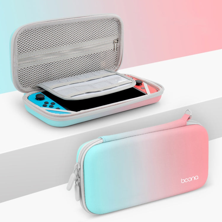 Baona BN-F005 Cat Paw Pattern Cconsole Bolsa de Almacenamiento, For Switch (Pink), For Switch (Green), For Switch (Gradient Color), For Switch Lite (Pink), For Switch Lite (Blue)