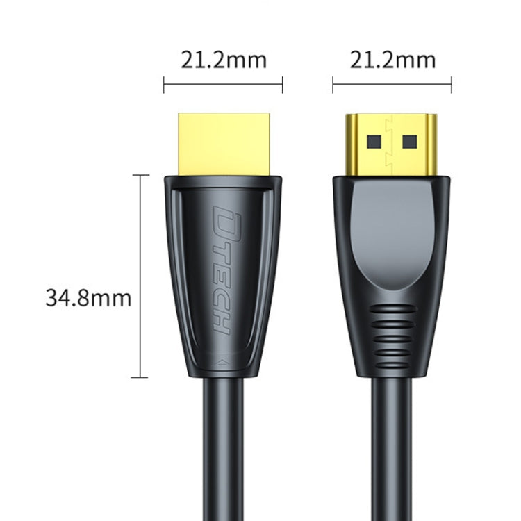 DTECH HDMI 2.0 HD Cable de conexión 4K 60Hz Computadora TV Cable de conexión, 0.75m, 1m, 2m, 1.5m, 3m, 5m, 8m, 10m, 15m, 20m