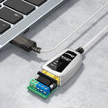DTECH DT-5019 USB a RS485/422 Convertidor industrial Adaptador de comunicación de línea serie, DT-5019 1.2m