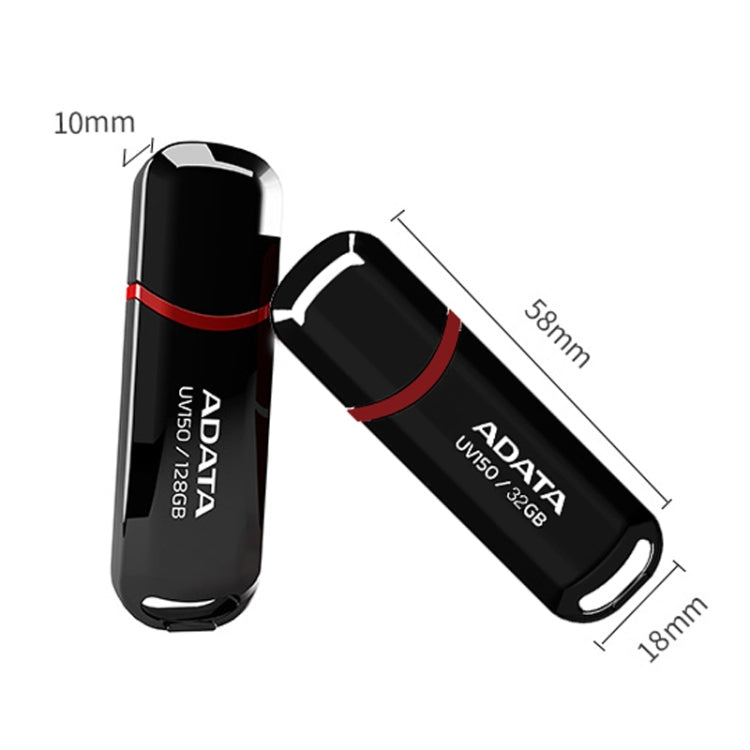 Memoria USB ADATA UV150 de alta velocidad USB 3.1 para empresas, 16GB, 32GB, 64GB, 128GB