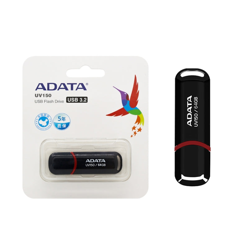 Memoria USB ADATA UV150 de alta velocidad USB 3.1 para empresas, 16GB, 32GB, 64GB, 128GB
