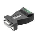 Convertidor RS232 a 485 de protección contra sobretensiones y rayos de grado industrial DTECH DT-9001, DT-9001