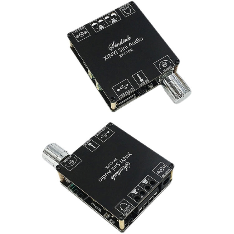 XY-C100L Stereo Stepless Tuning Placa de amplificador de potencia digital Bluetooth, XY-C100L