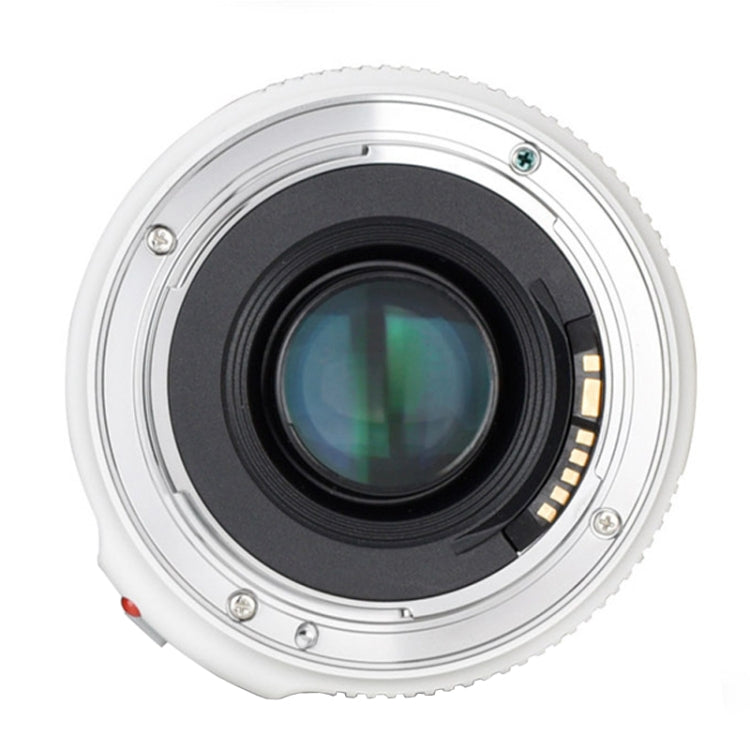 YONGNUO YN50mm F1.8 II Lente de enfoque fijo Marco completo Enfoque automático para cámara Canon SLR, YN50mm F1.8 II