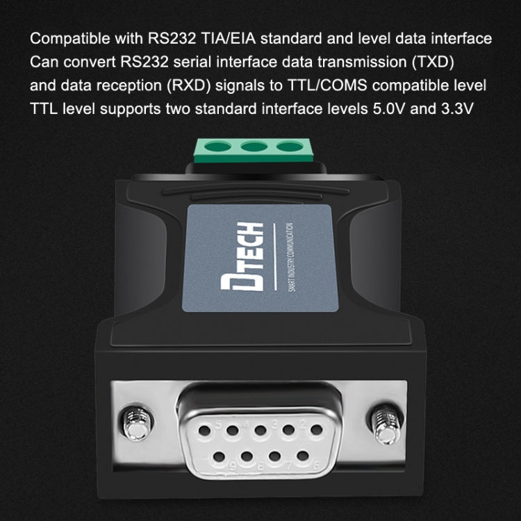 DTECH DT-9005 sin fuente de alimentación RS232 a módulo de puerto serie TTL, 3.3V Module, 5V Module