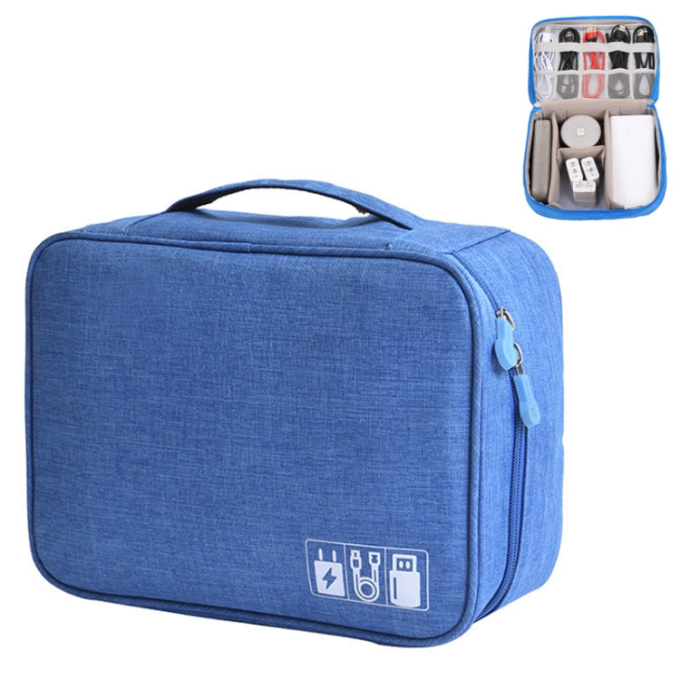 Bolsa de almacenamiento de cable de datos de disco U digital catiónico multifuncional, a15 Blue, a15 Purple, a15 Black, a15 Grey, a15 Wine Red, a15 Navy