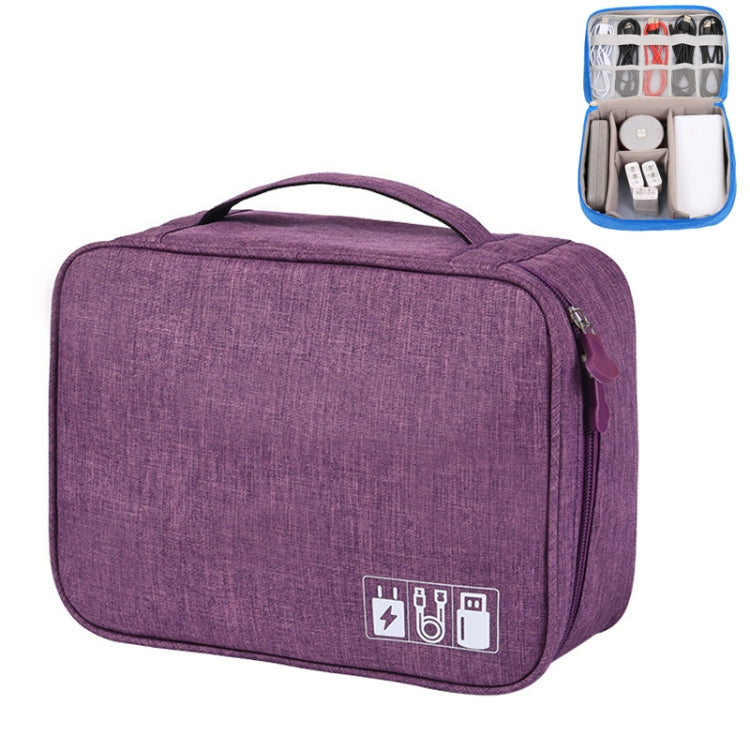 Bolsa de almacenamiento de cable de datos de disco U digital catiónico multifuncional, a15 Blue, a15 Purple, a15 Black, a15 Grey, a15 Wine Red, a15 Navy