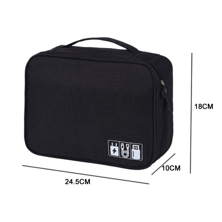 Bolsa de almacenamiento de cable de datos de disco U digital catiónico multifuncional, a15 Blue, a15 Purple, a15 Black, a15 Grey, a15 Wine Red, a15 Navy