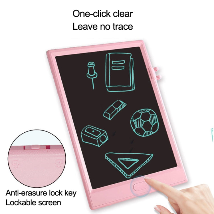 Tablero de escritura LCD de 10 pulgadas Tablero dibujado a mano para niños, Estilo:, Black Monochrome, Light Blue Monochrome, Light Pink Monochrome, Black Colorful, Light Blue Colorful, Light Pink Colorful