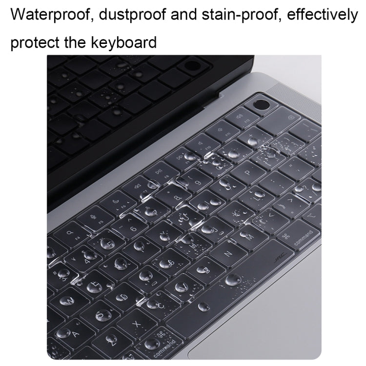 Película impermeable para teclado de computadora portátil JRC, For MacBook Pro 14 A2442