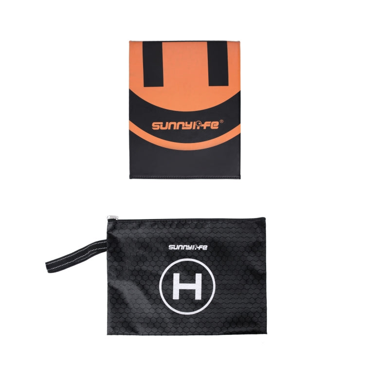 Sunnylife Drone Helipuerto de cuero plegable universal de doble cara, tamaño: 55 x 50 cm, TJP08